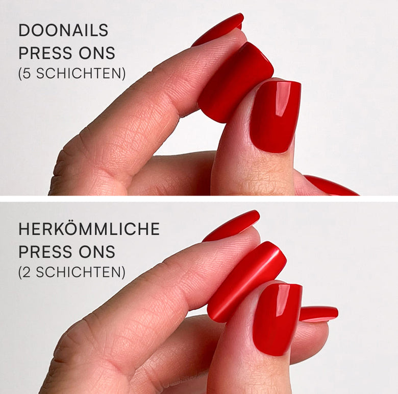 Keine Plastiknägel. Kein Acryl. 100 % Soft-Gel-Innovation