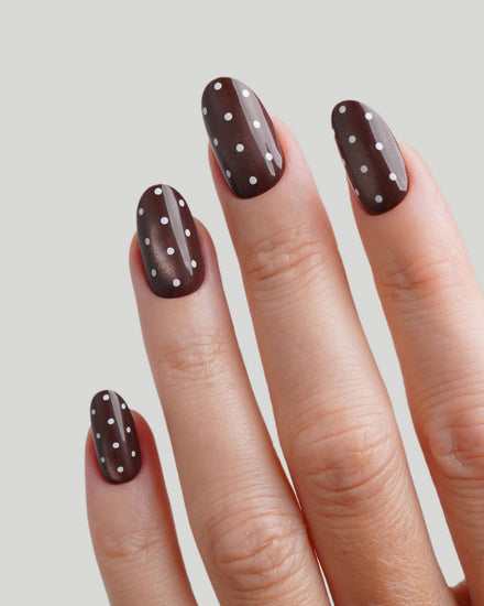 Brown Polka Dots