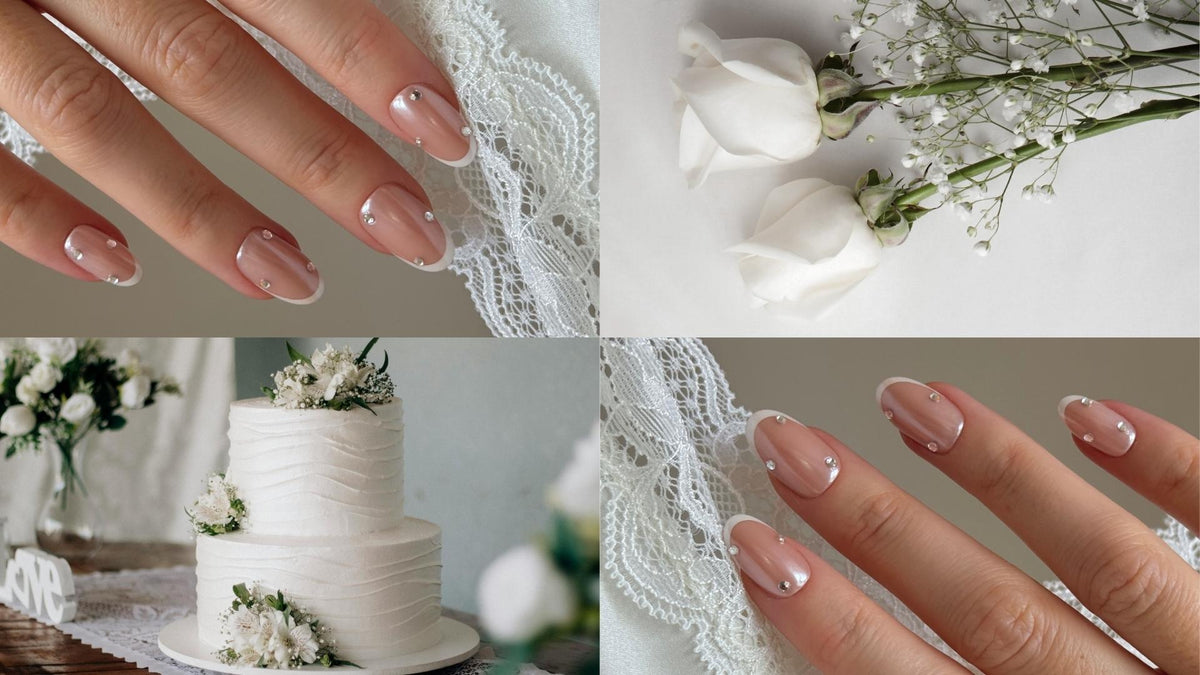 Classic French Press Ons mit Glam-Finish - Doonails