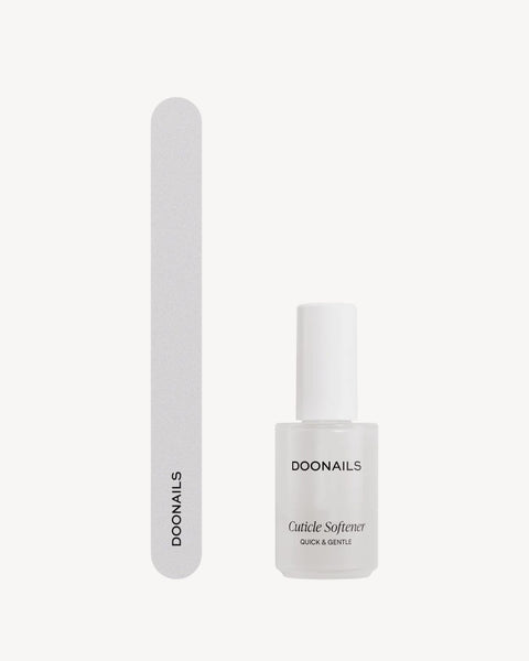 Nagelhautentferner & 2in1 Feile und Buffer Bundle
