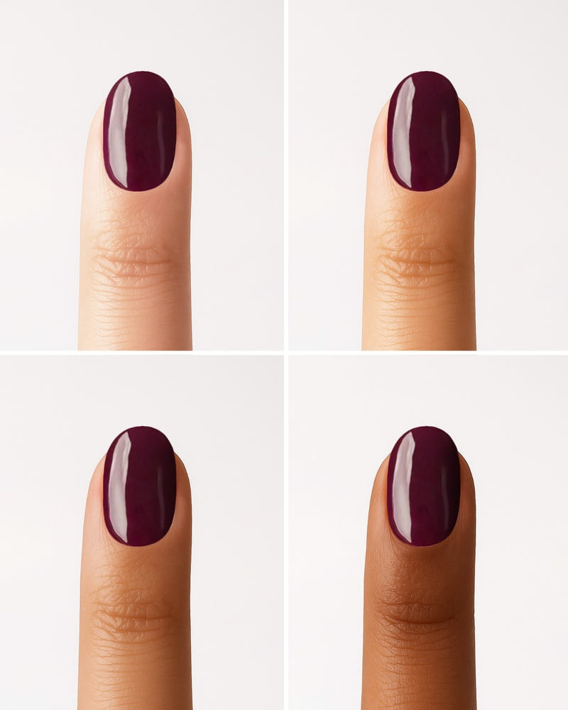 Plum Purple Gel Strips - Doonails