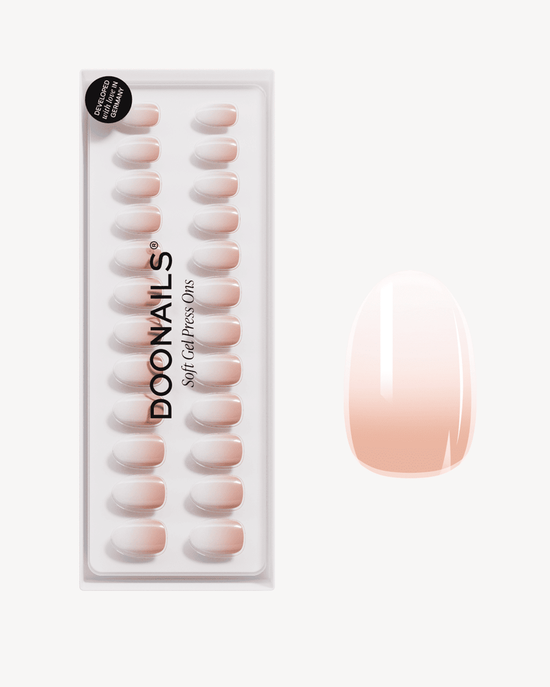 Babyboomer Short Round Soft Gel Press Ons