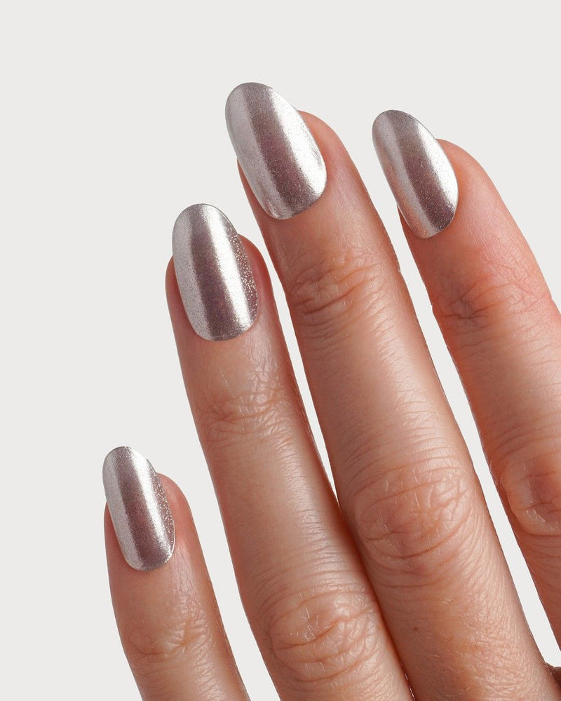Silver Cat Eye Gel Strips