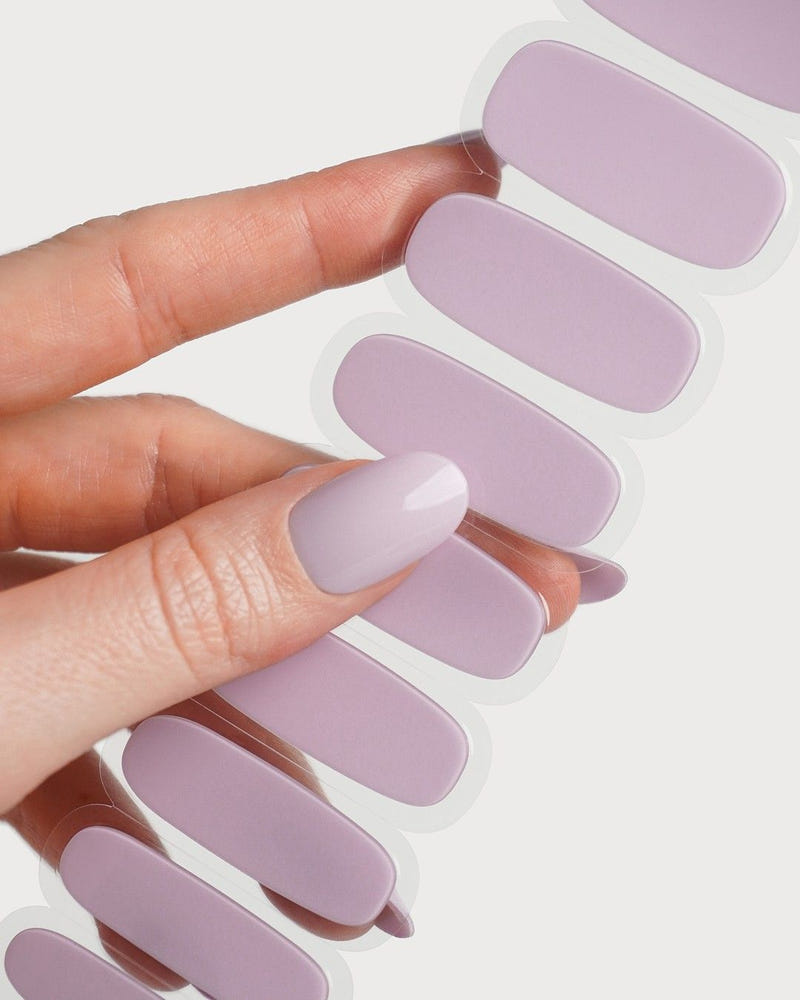 Soft Lilac Gel Strips