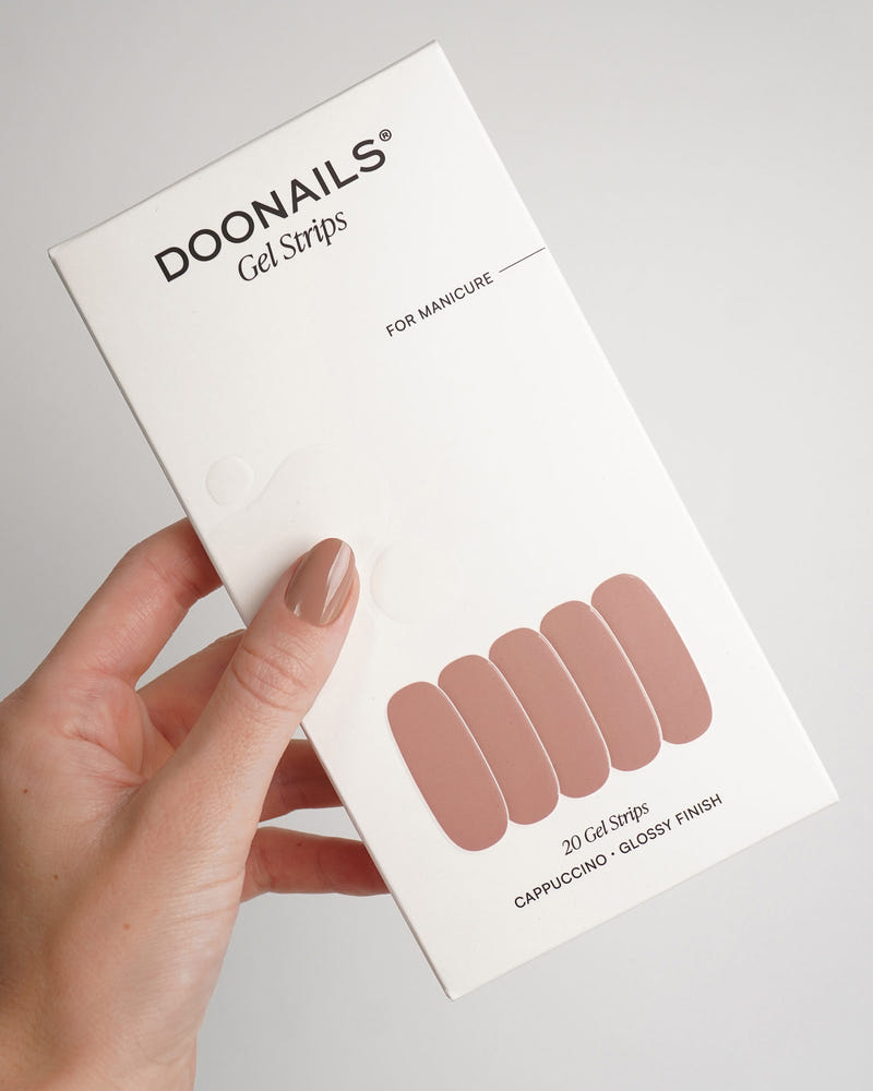 Cappuccino Gel Strips - Doonails