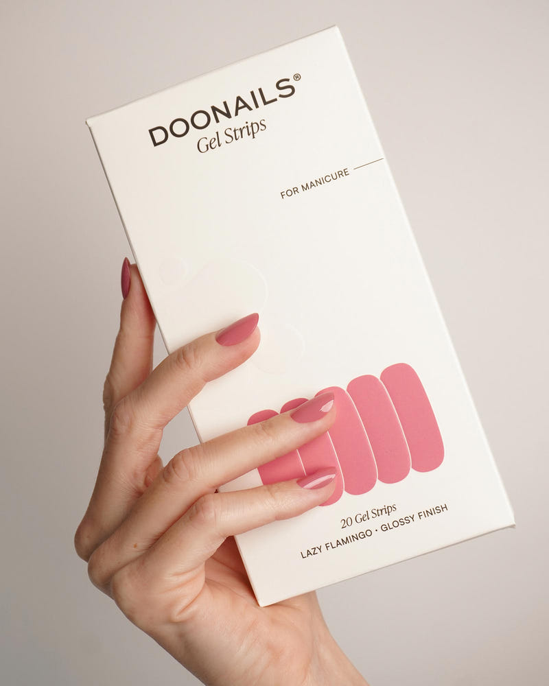Lazy Flamingo Gel Strips - Doonails
