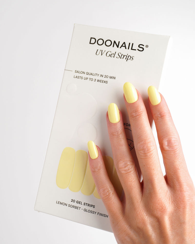 Lemon Sorbet Gel Strips - Doonails