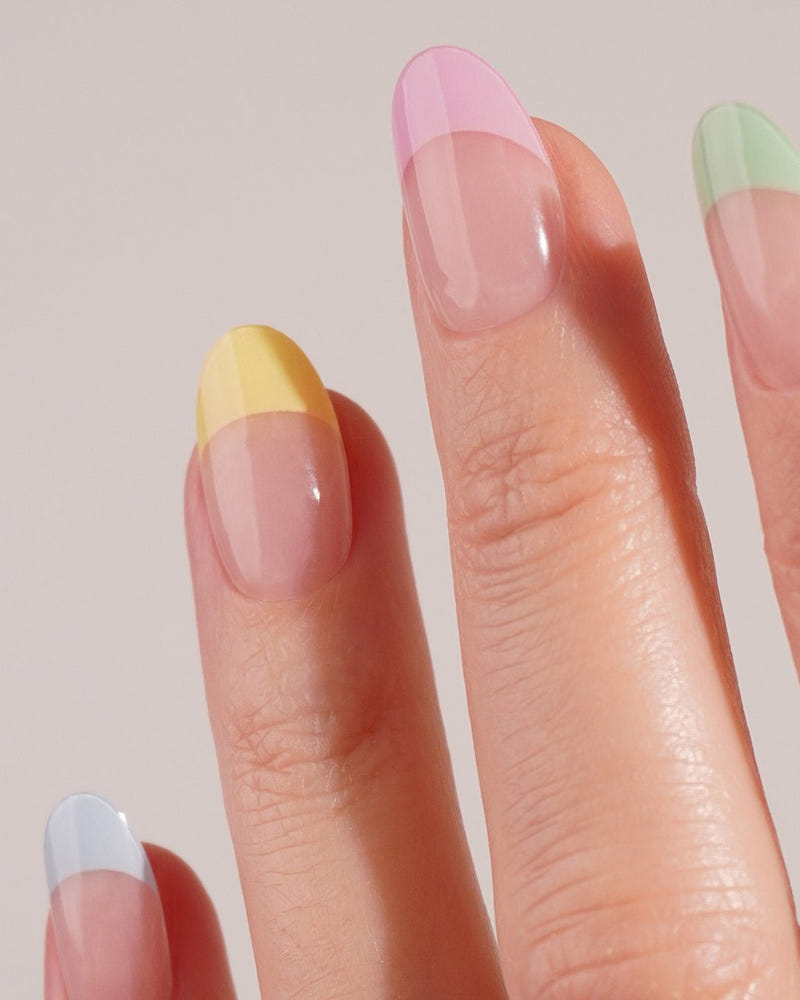 Pastel French Gel Strips - Doonails