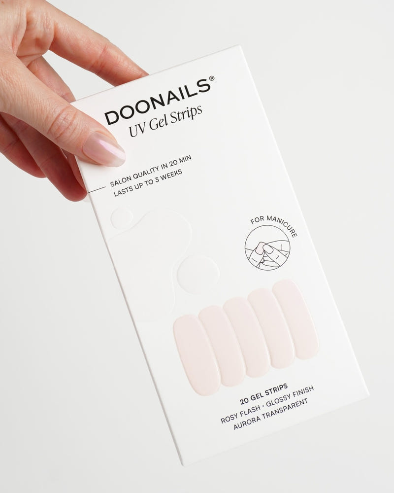 Rosy Flash Gel Strips - Doonails