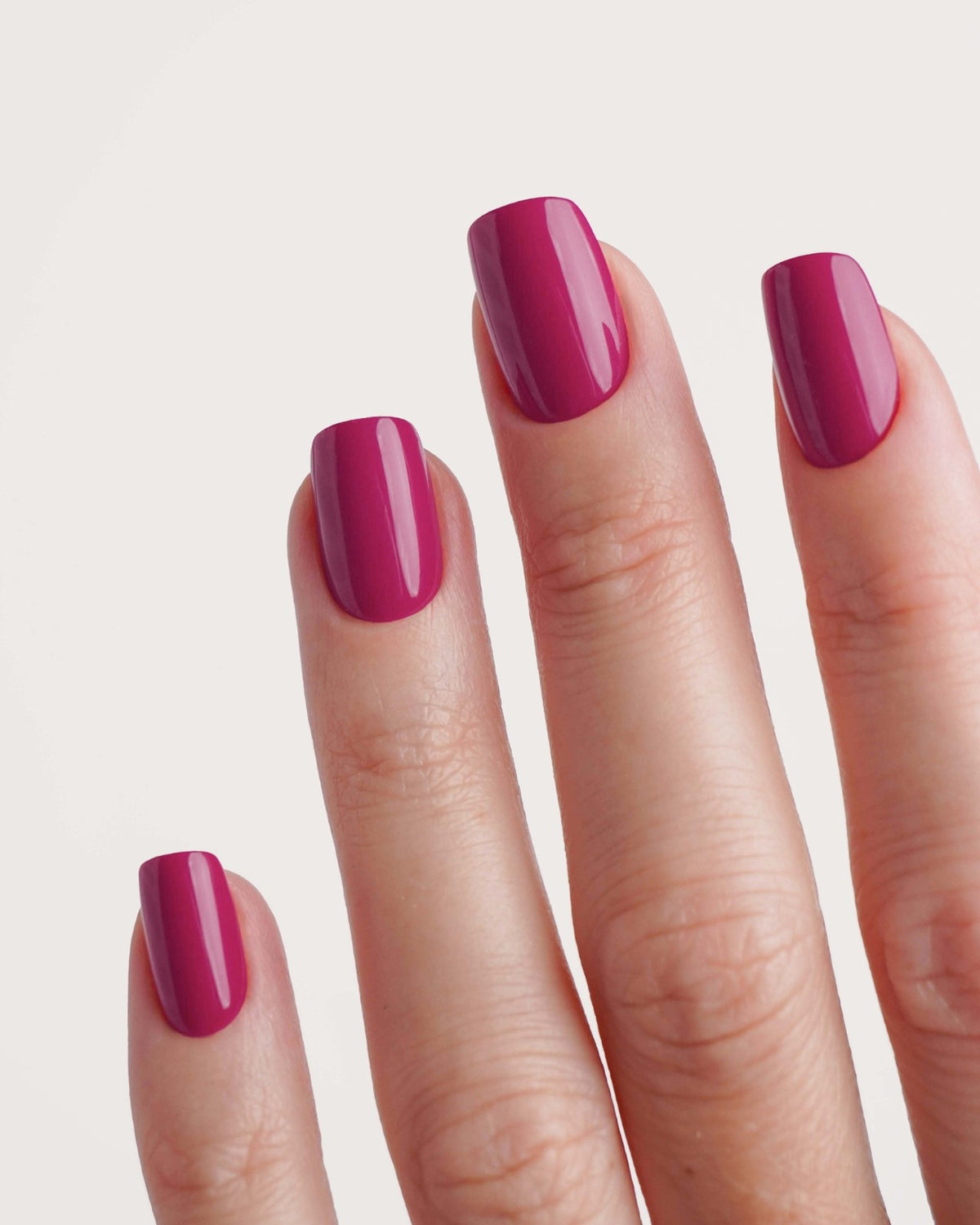 Acai Berry Short Square Soft Gel Press Ons - Doonails