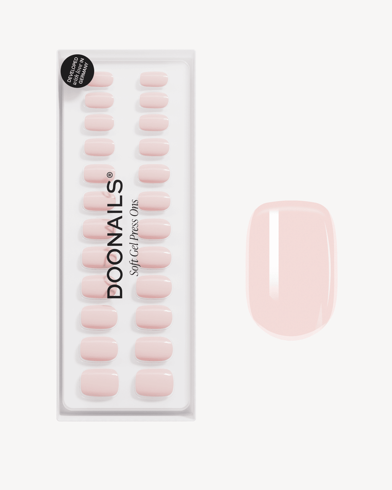 Ballerina Extra Short Square Soft Gel Press Ons