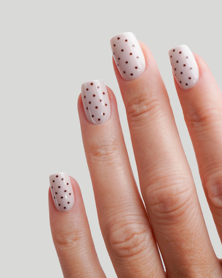 Blush Polka Dots