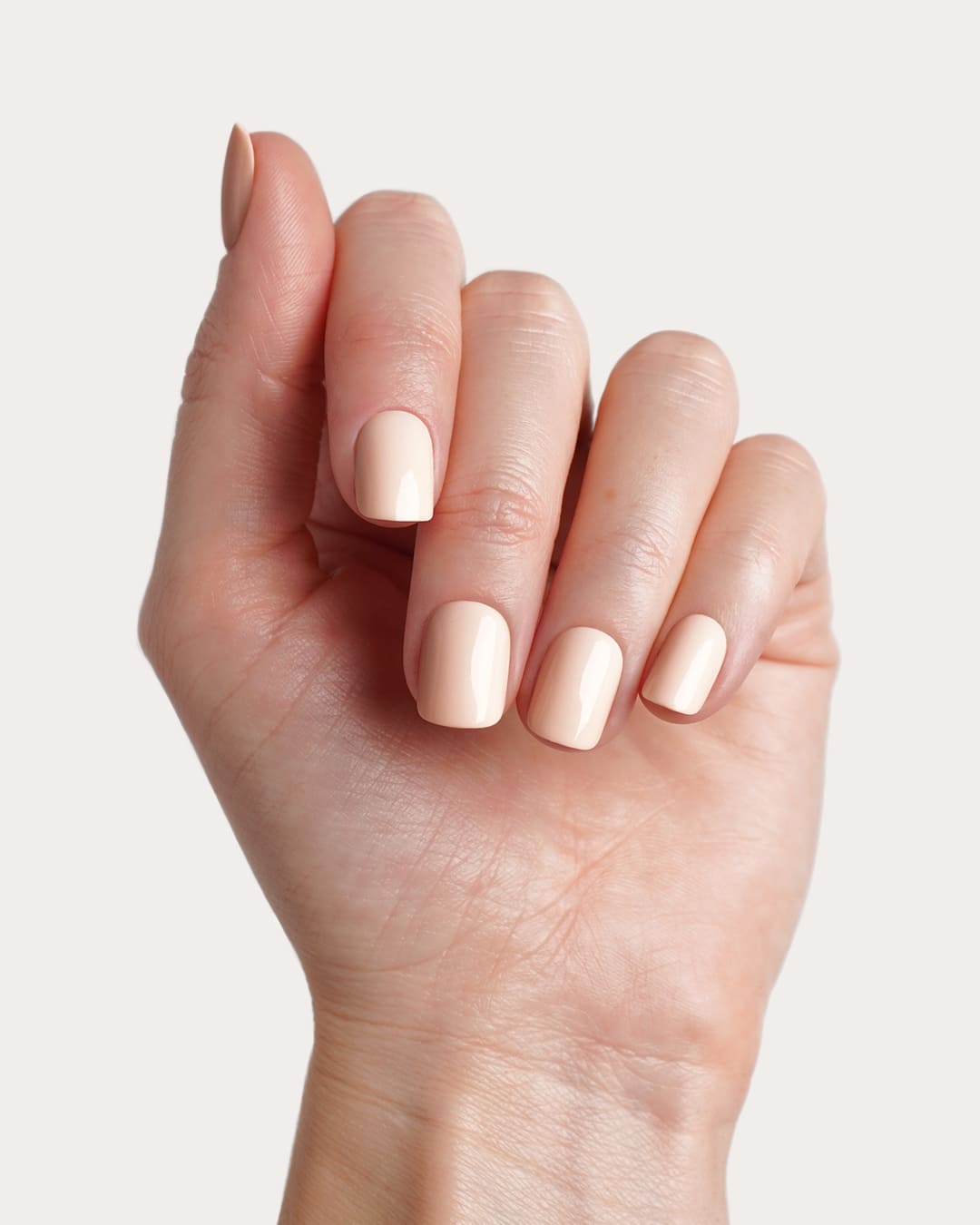Cheesecake Extra Short Square Soft Gel Press Ons