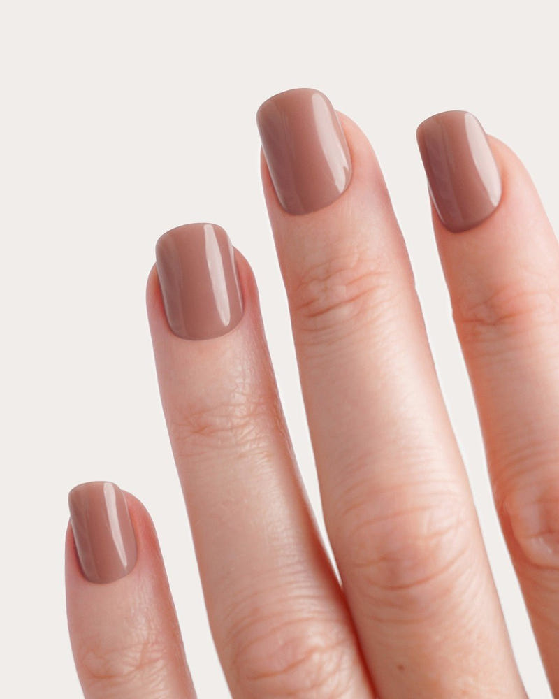 Espresso Extra Short Square Soft Gel Press Ons - Doonails