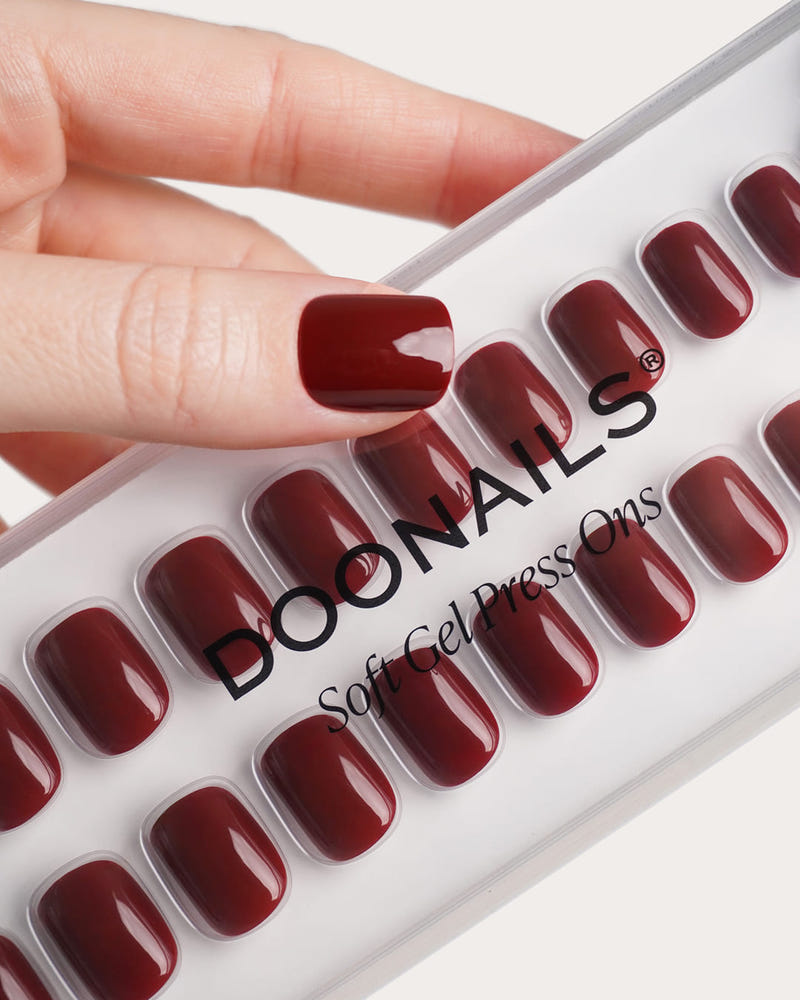 Love Paris Extra Short Square Soft Gel Press Ons