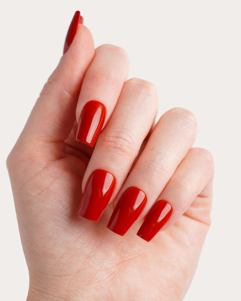 Mon Cheri Short Coffin Soft Gel Press Ons - Doonails