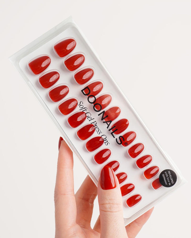 Mon Cheri Short Round Soft Gel Press Ons - Doonails