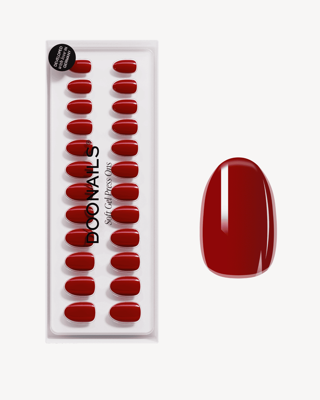 Mon Cheri Short Round Soft Gel Press Ons - Doonails