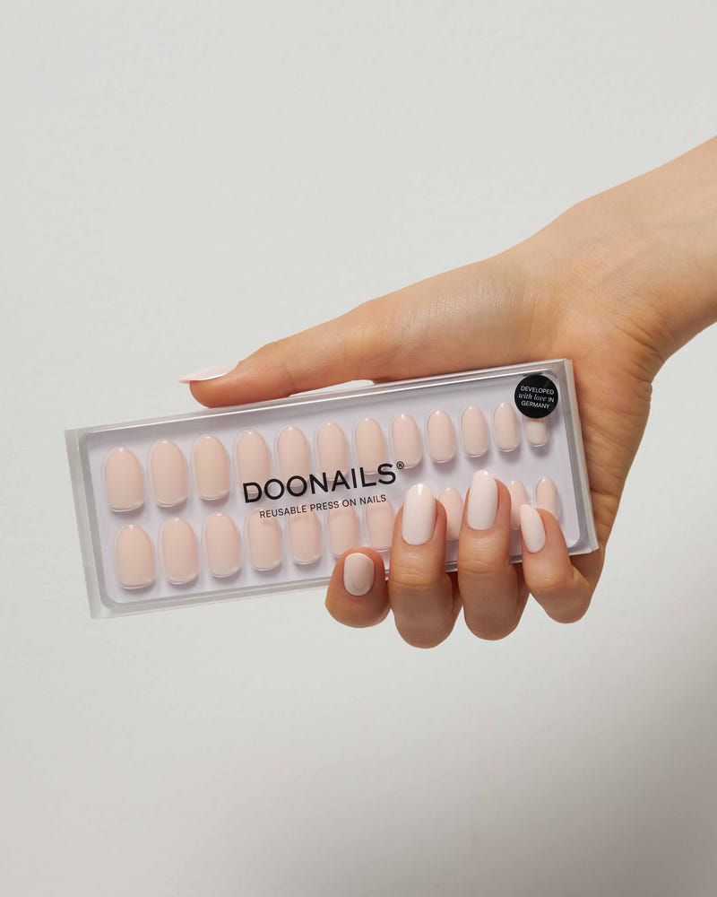 Cheesecake Medium Round Soft Gel Press Ons - Doonails