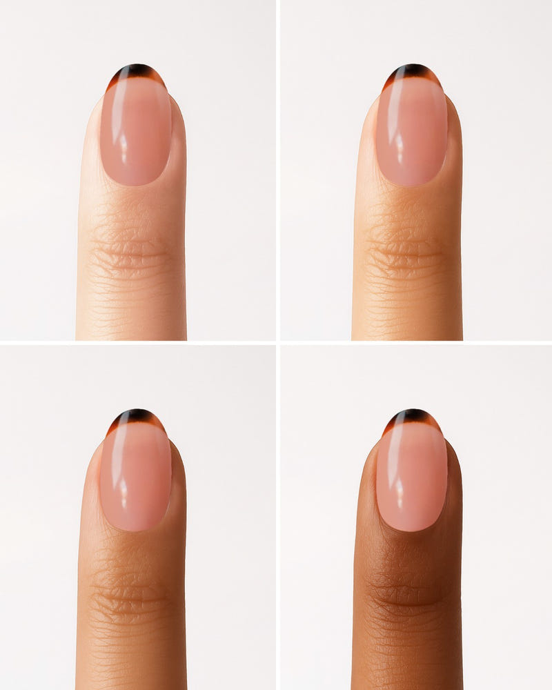 Leo Love Short Round Soft Gel Press Ons