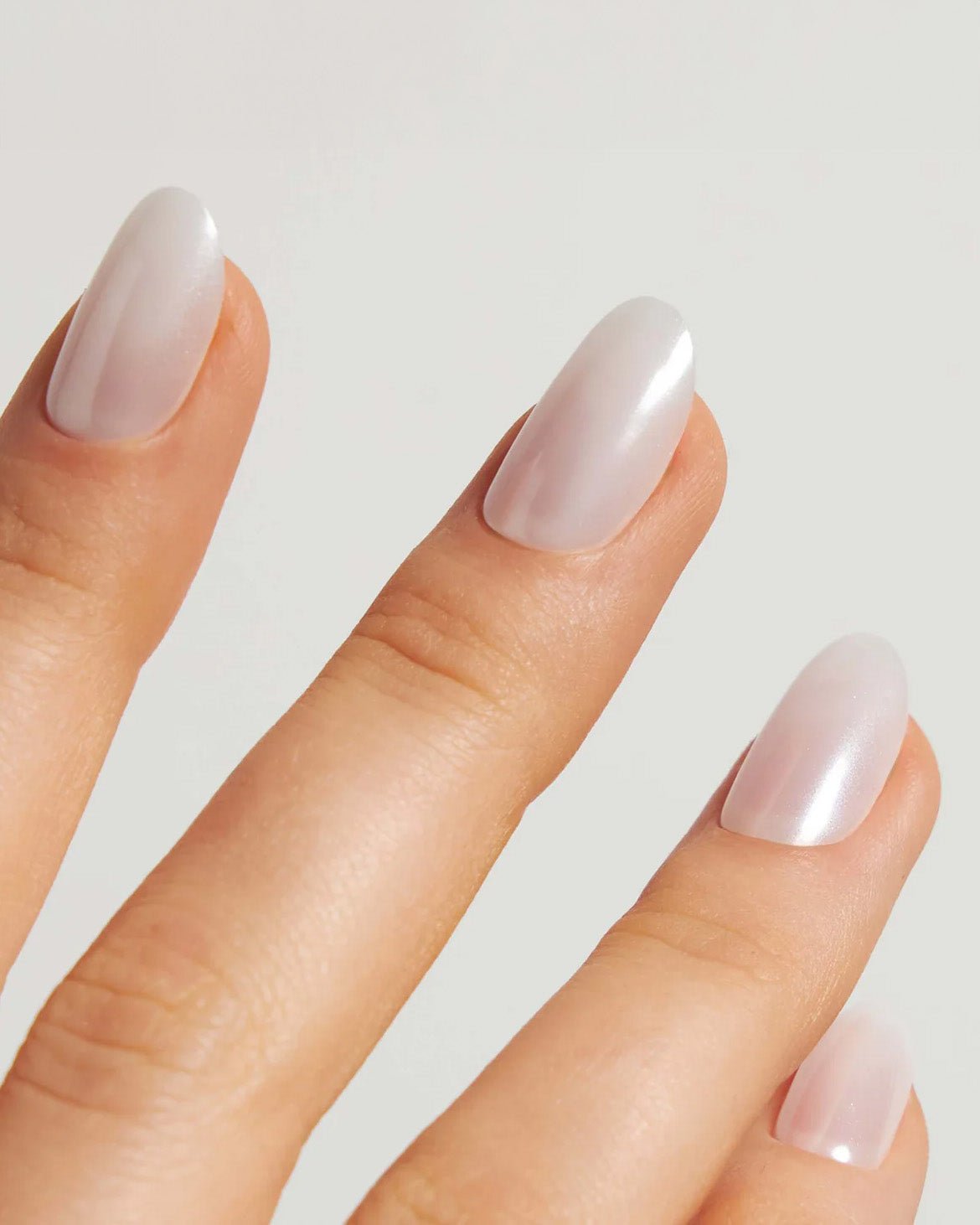 Milkshake Medium Round Soft Gel Press Ons - Doonails