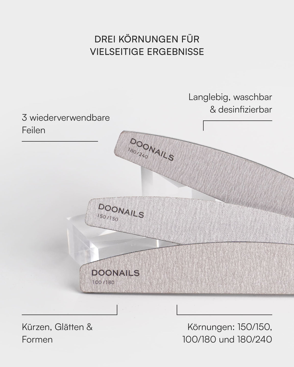 Premium Halbmond Feilen