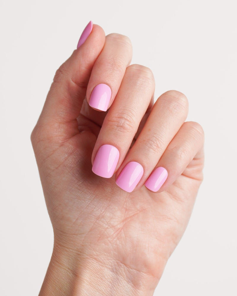 Barbie Girl Extra Short Square Soft Gel Press Ons - Doonails