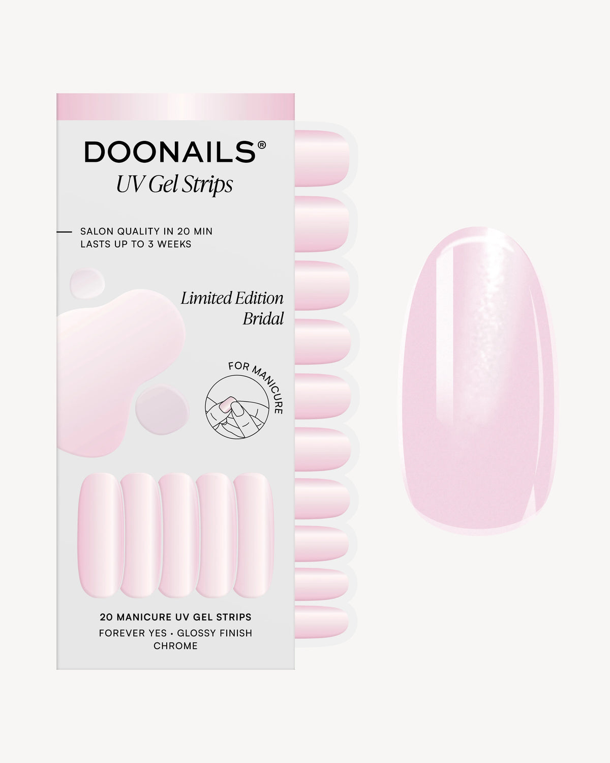 Limited Edition Forever Yes UV Gel Strips