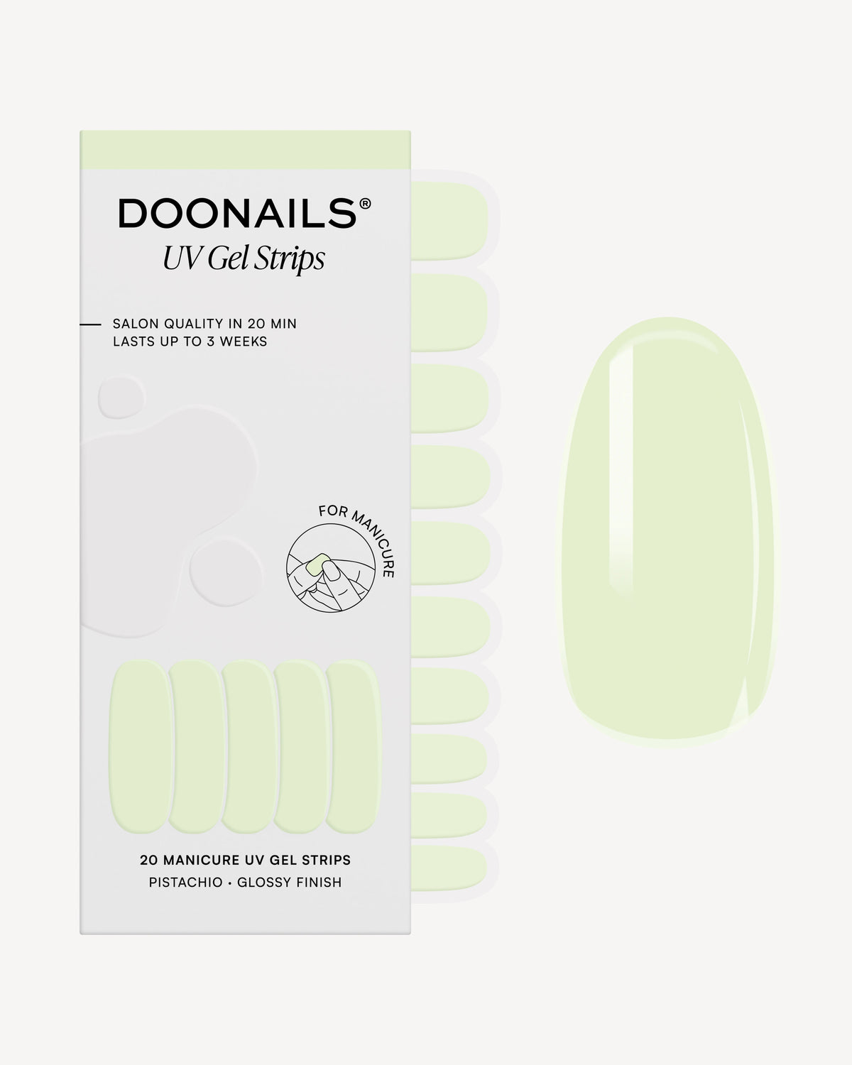 Pistachio UV Gel Strips