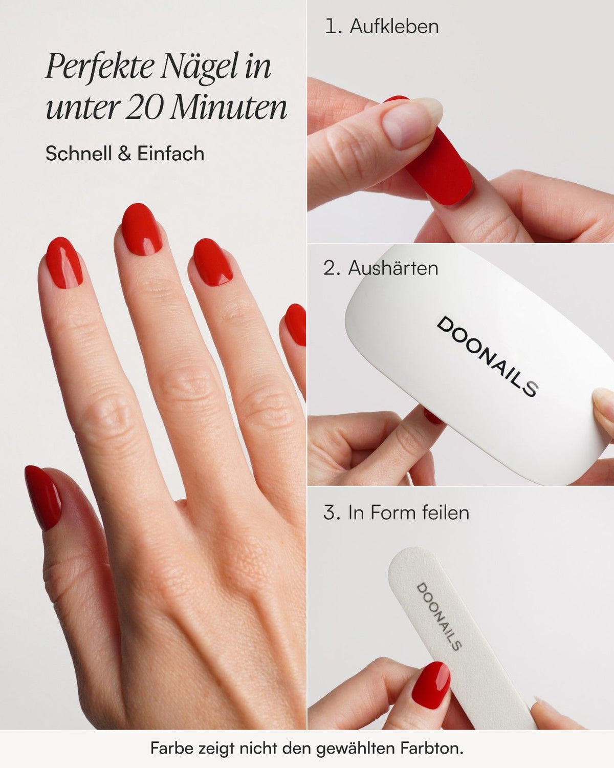 Mademoiselle Bordeaux UV Gel Strips
