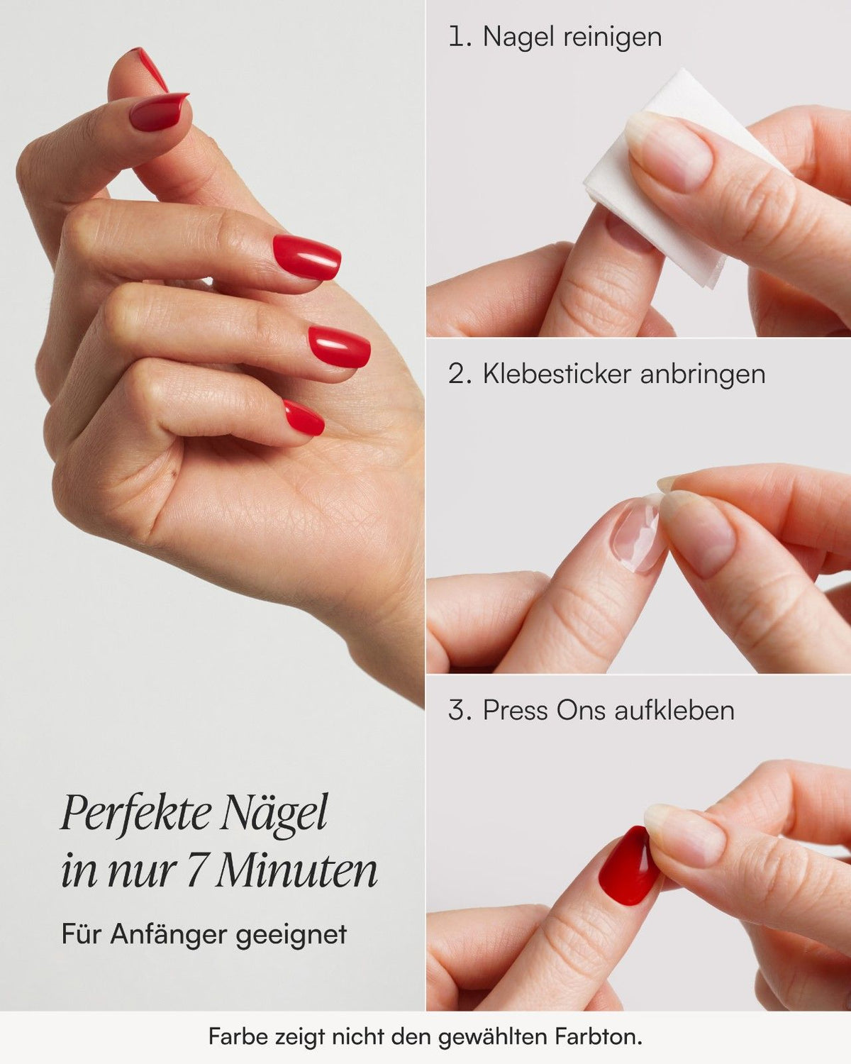 Cheesecake Medium Round Soft Gel Press Ons