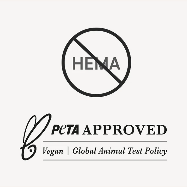 Vegan, tierversuchsfrei & HEMA-frei