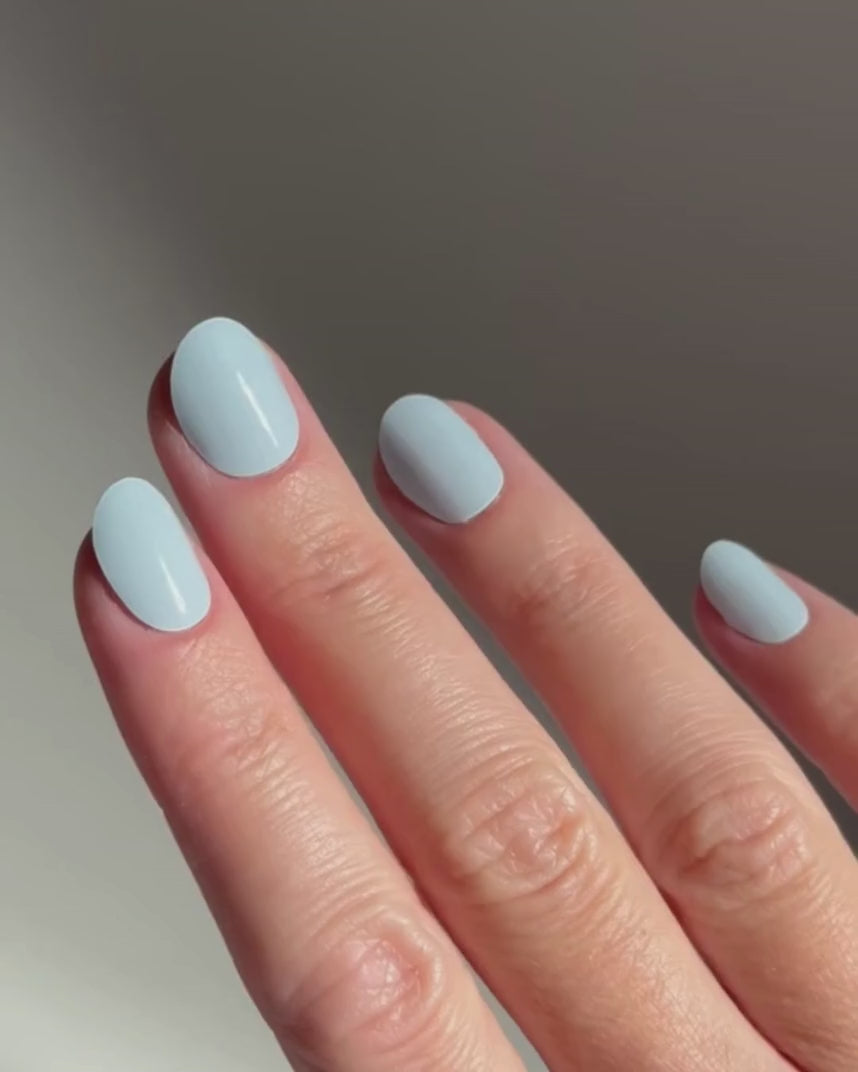 Baby Blue UV Gel Strips