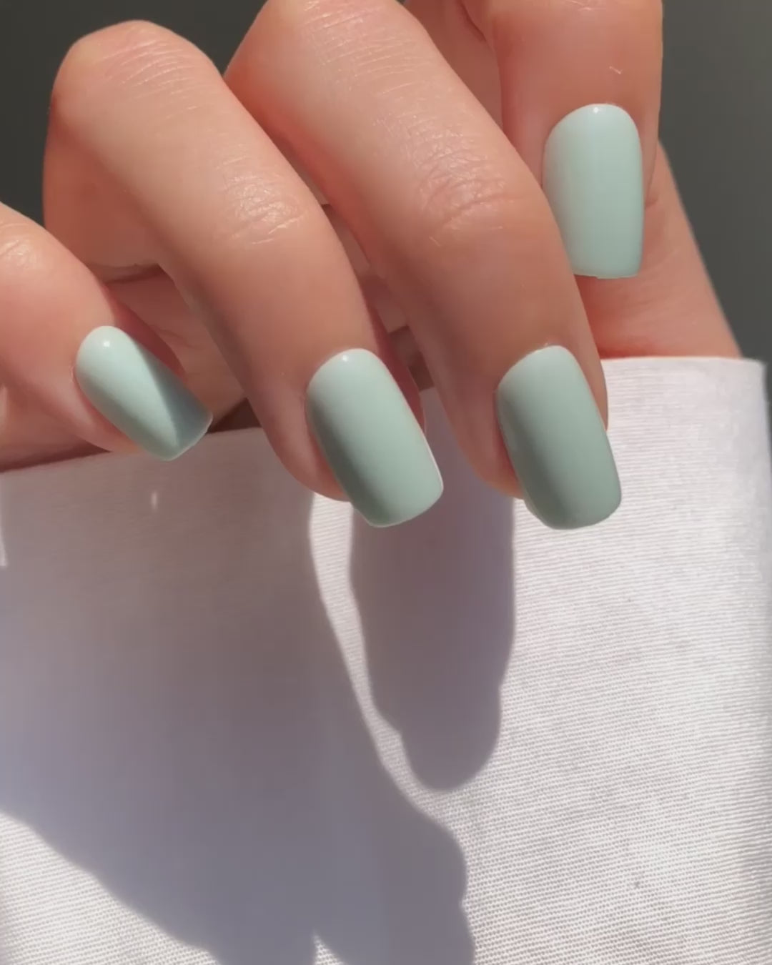 Cute Cucumber Short Square Soft Gel Press Ons