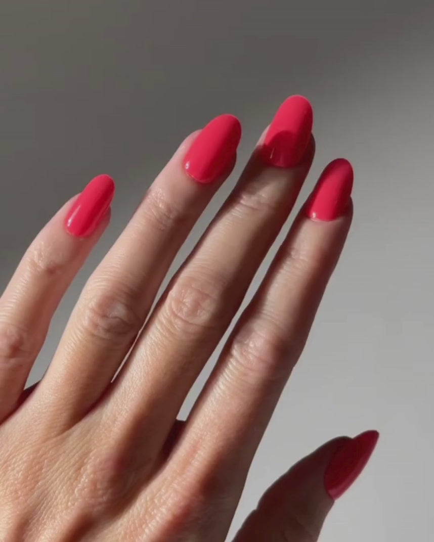 Sunset Coral UV Gel Strips