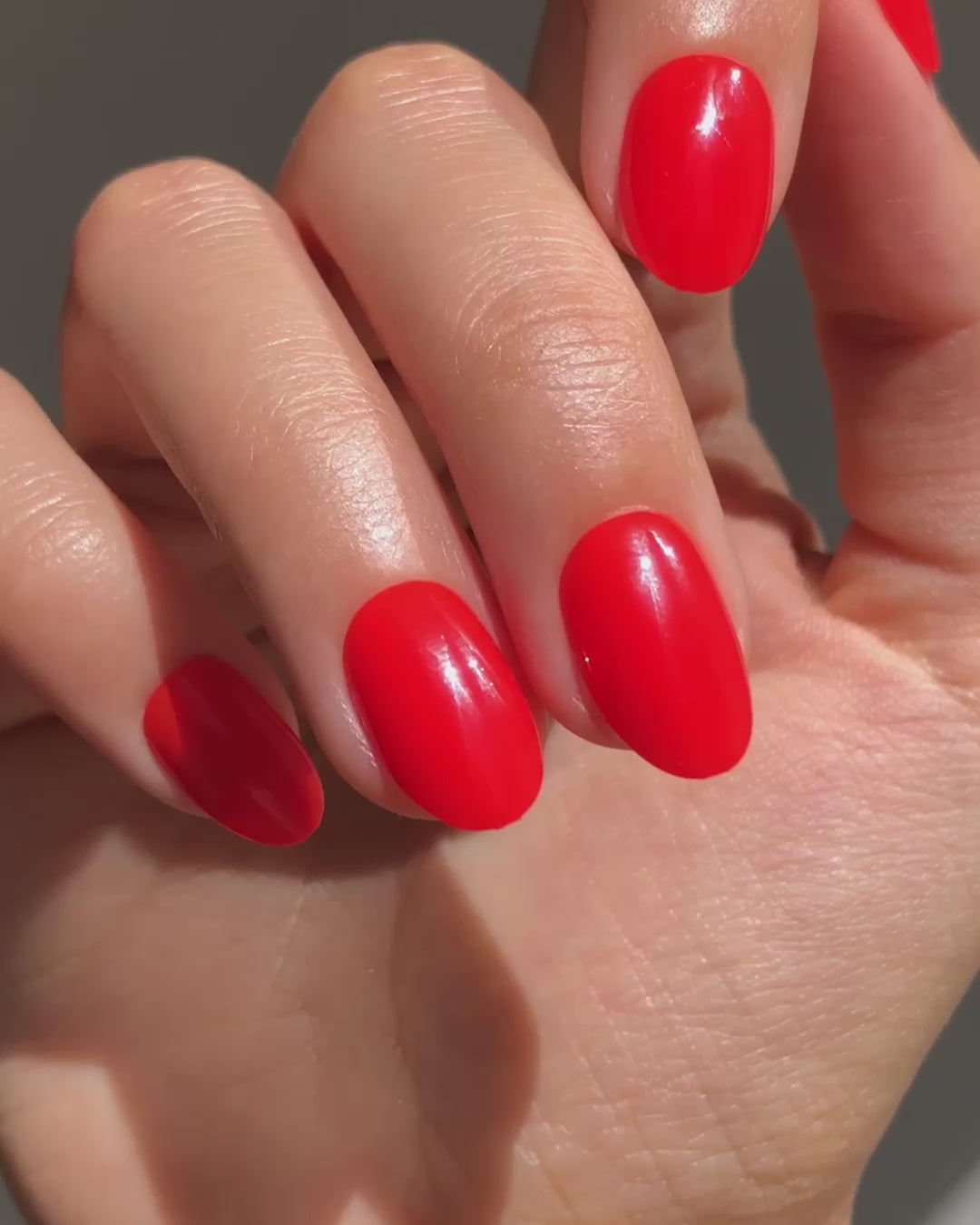On Fire Short Round Soft Gel Press Ons