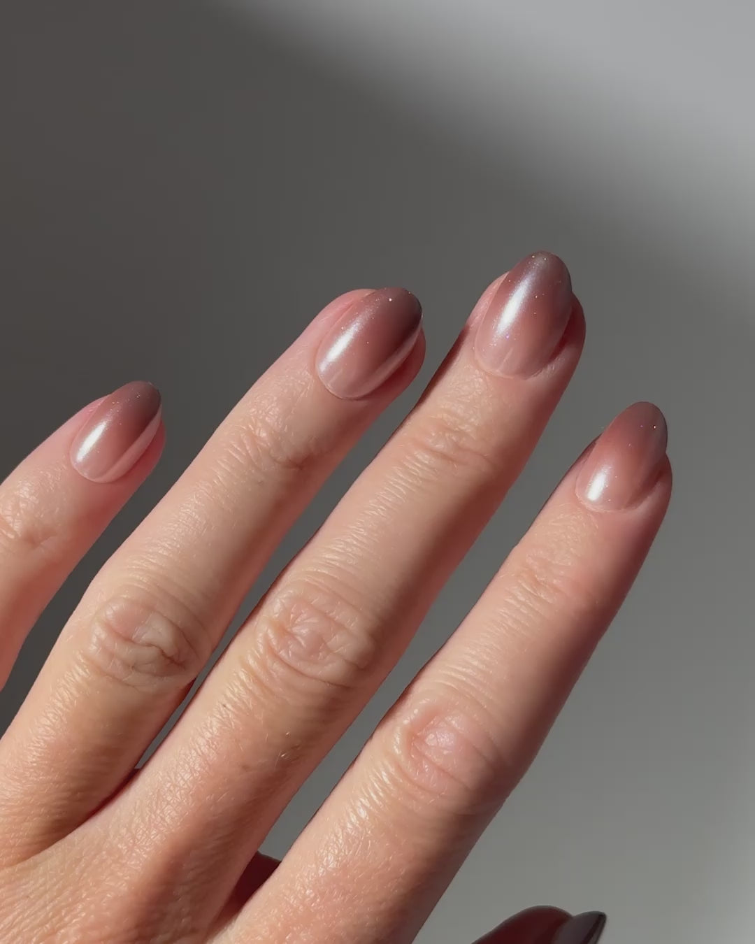 Brownie Short Round Soft Gel Press Ons