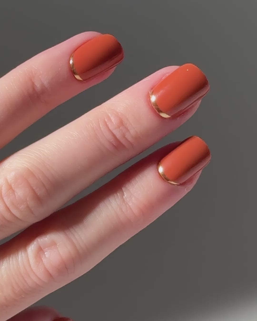 Cinnamon Extra Short Square Soft Gel Press Ons