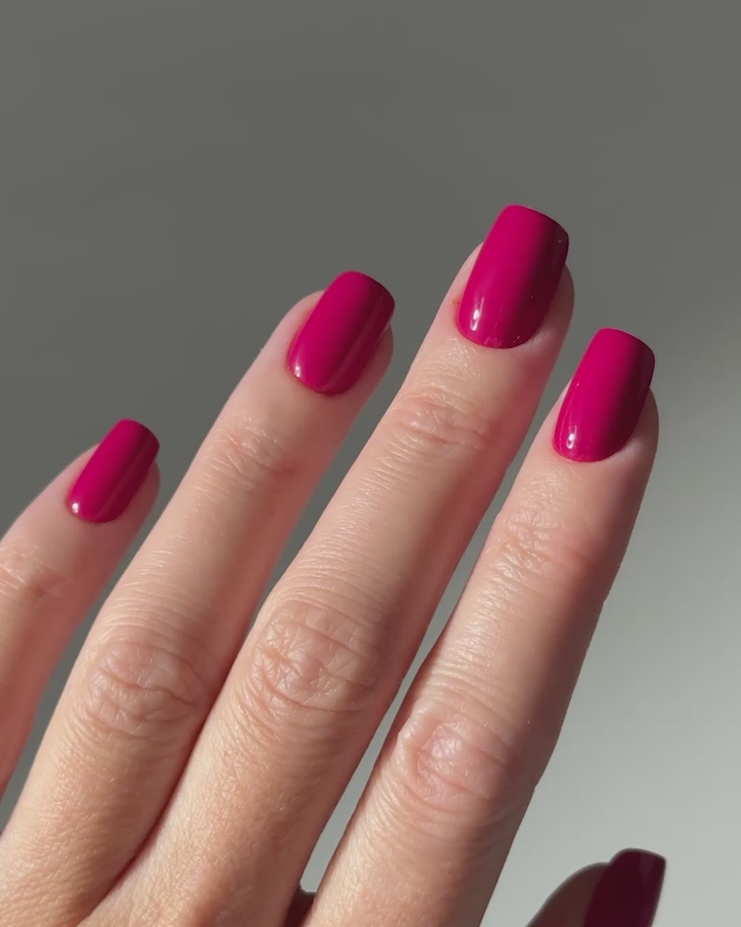 Acai Berry Short Square Soft Gel Press Ons
