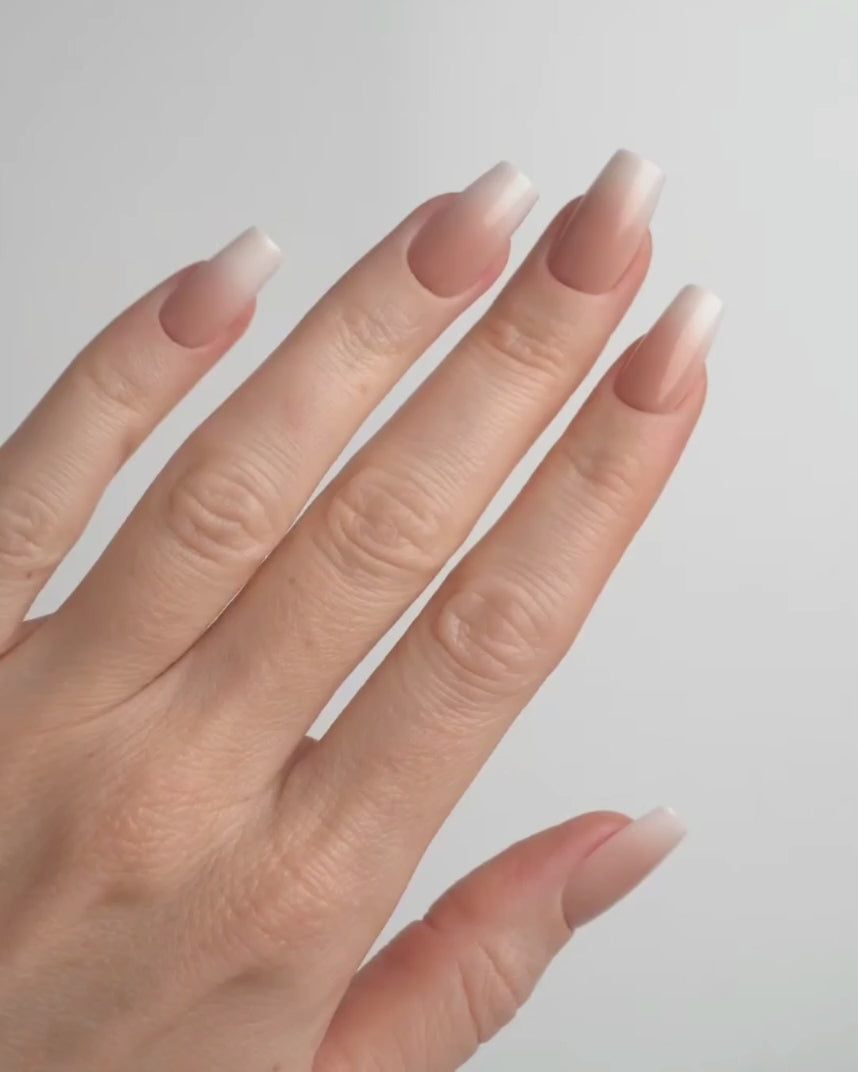 Babyboomer Short Coffin Soft Gel Press Ons