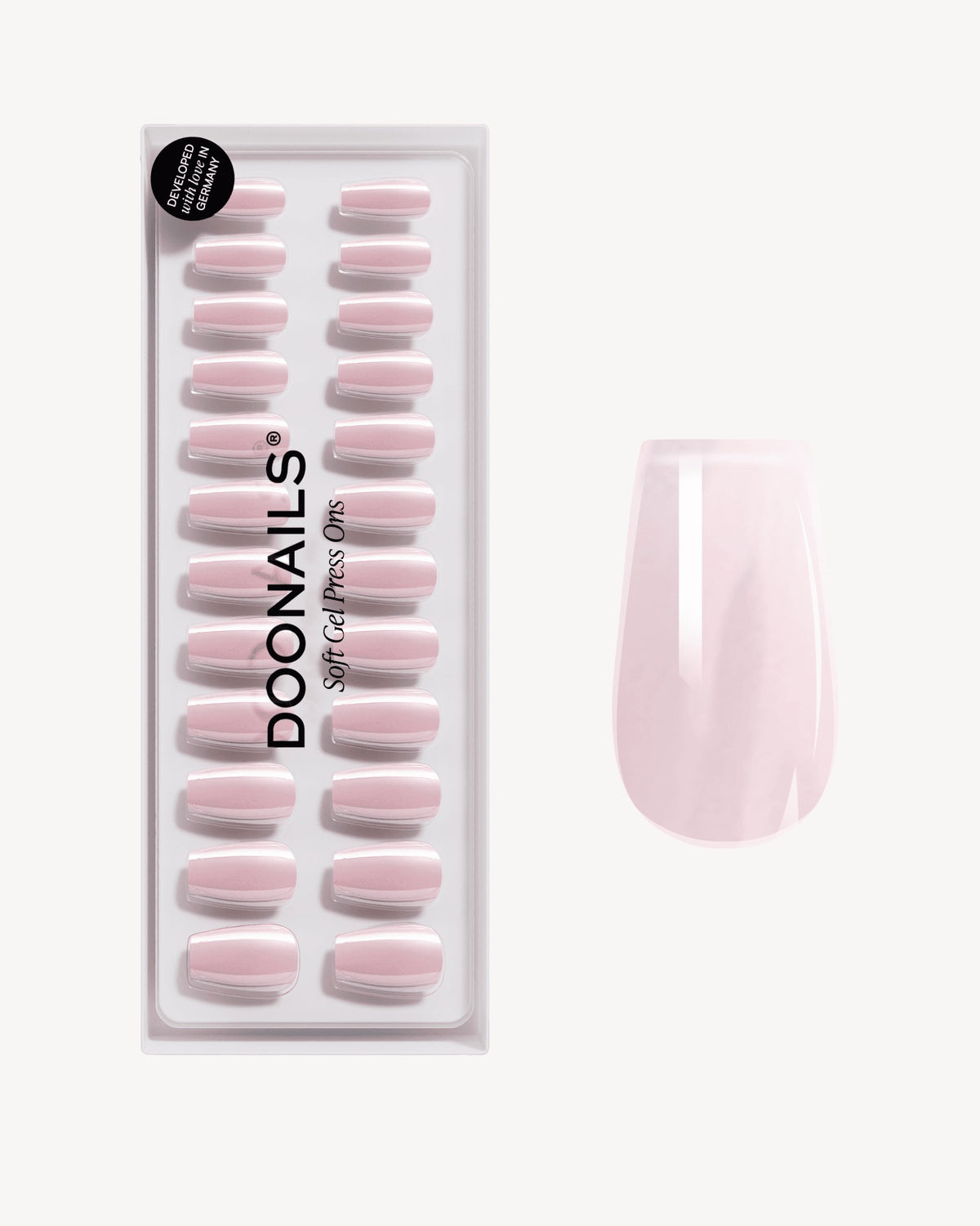 Jetset Short Coffin Soft Gel Press Ons